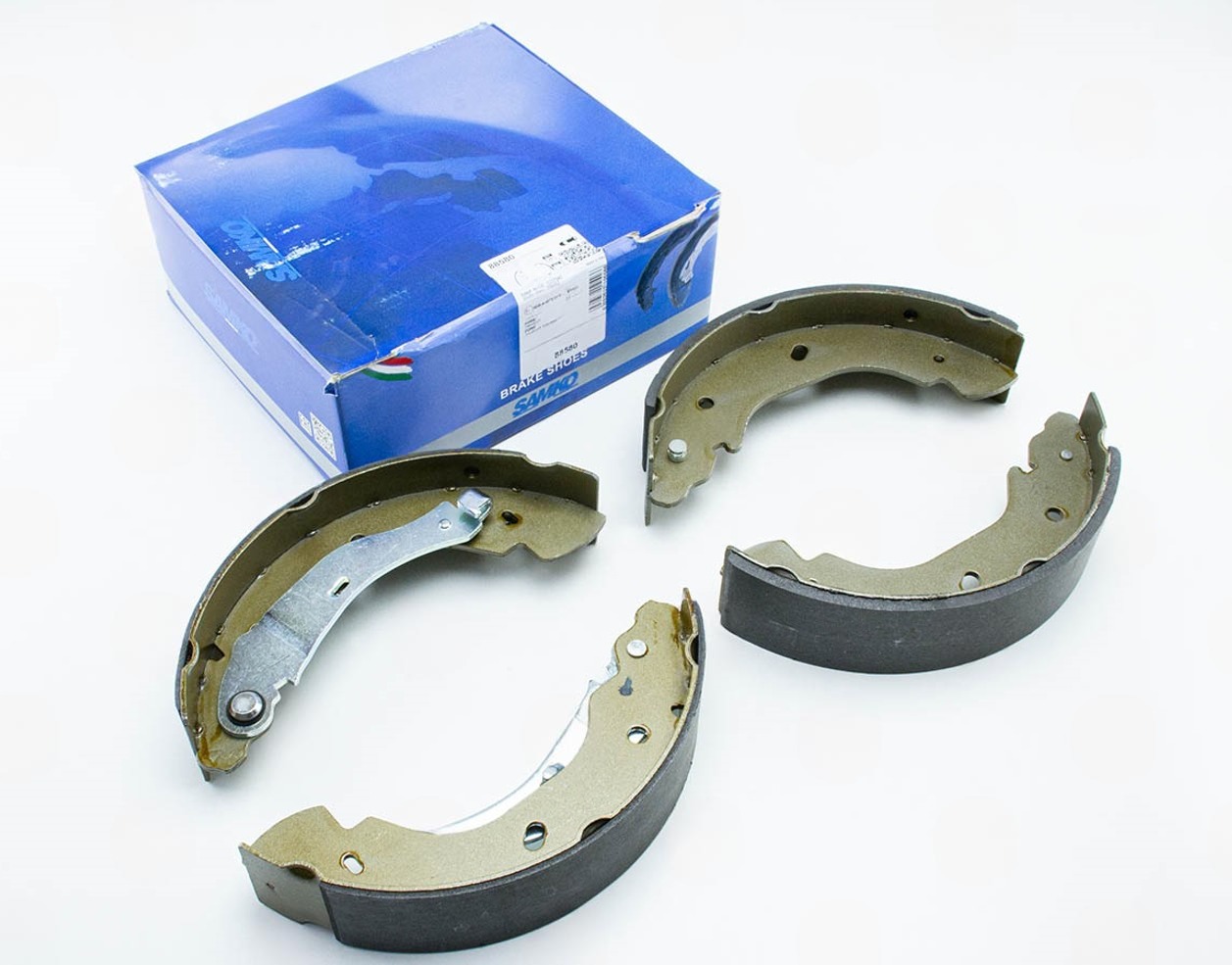 колодки барабанные Ford Transit (FWD)  (254x52) 00->  (SAMKO)