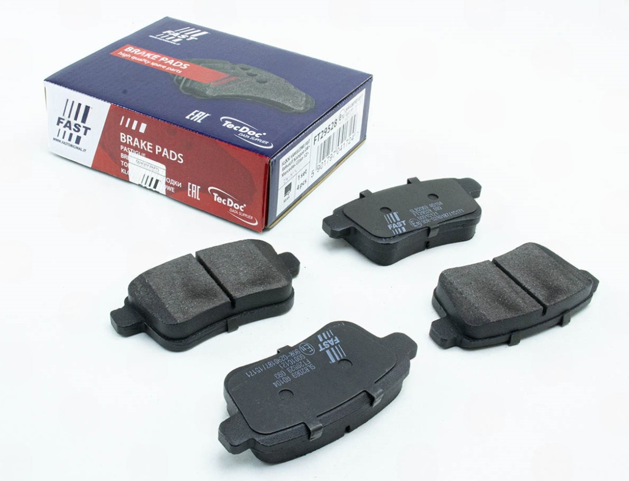 колод.торм. зад. Renault Kangoo 08->, MB Citan (415)  (FAST)