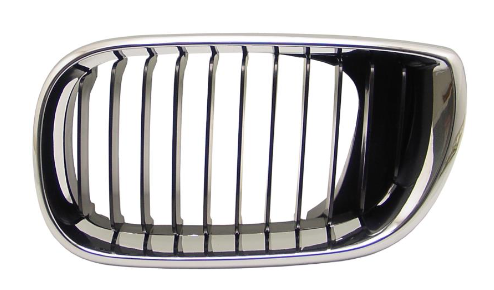 Решітка лів. чорно/хром рамка SED/COMPACT 9/01-