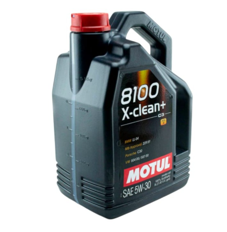 масло Motul 5W-30 8100 X-Clean+ (5л)