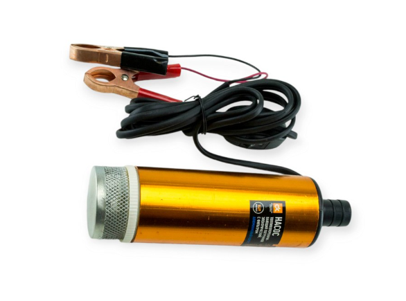 насос для перекачки топлива погружной 12В/30л/d50/штуцер 19мм Dk  с фильтром DK8021-AF-12V - зображення 2