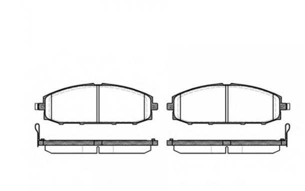 Гальмівні колодки дискові