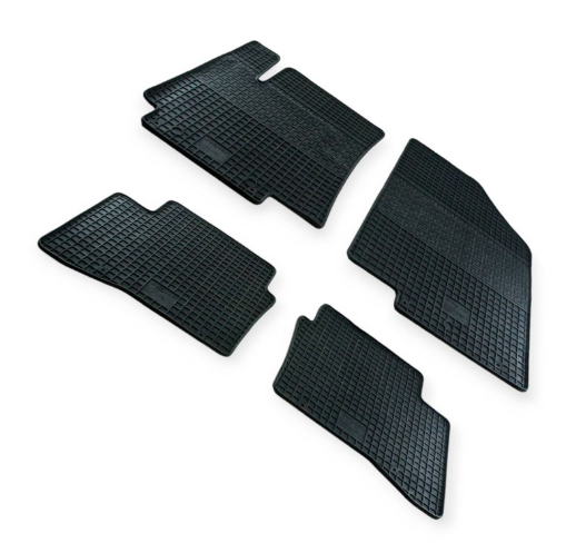 коврики салона Hyundai Accent IV, Kia Rio III 2010-2017  борт 1см, евроклетка