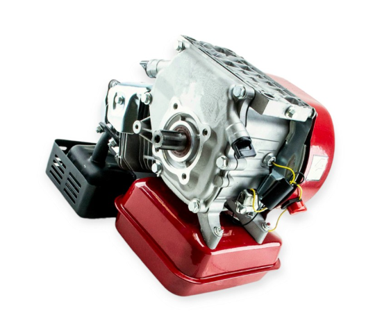 двигатель на мотоблок бензин 170F d=25mm под шлиц (7,5 HP, датчик масла, фильтр бумажный) 178991 - зображення 2