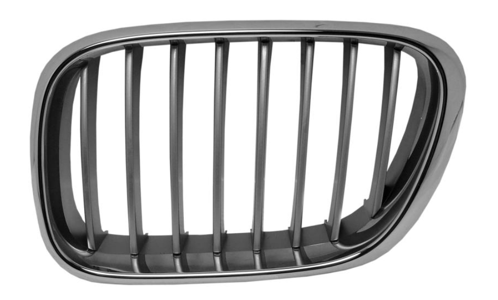 Решітка ліва хром./чорний с хром. рамкой -11/03