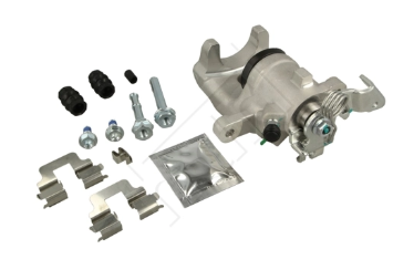 суппорт зад. Opel Astra G/H, Combo 01-> (+ к-т напр, смазка, прж) левый L  (HART)