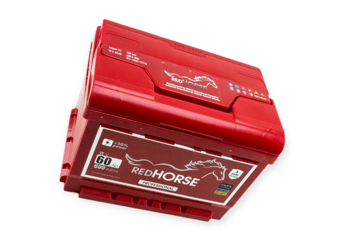 Аккумулятор Red Horse  60Ач 600А professional (L2) (1) 181955 - зображення 2