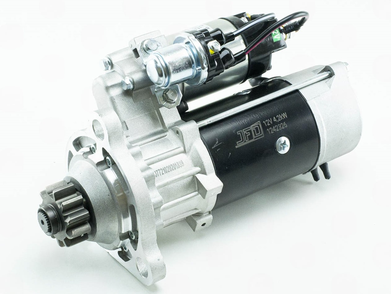 стартер  СМД 12В z=11 (редукт.) 4,2кВт (JFD)