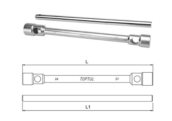 Ключ балонний 24х27мм