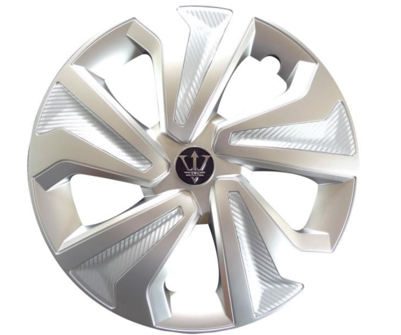 Колісні ковпаки EVO KANGO 16 ", срібло - комплект 4 шт.