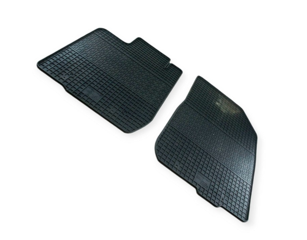 коврики салона Renault Logan 2004->, Sandero 08->, Duster 10->  борт 1см, евроклетка, передн Polytep