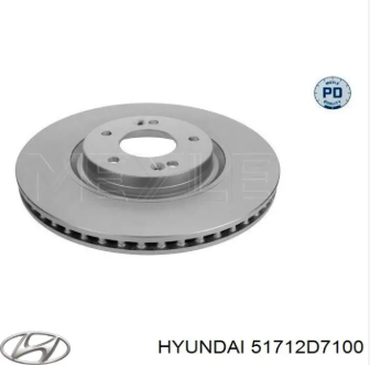 Диск гальмівний передній