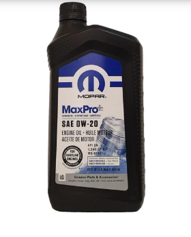 масло Mopar  MaxPro 0W-20  (0.946л)