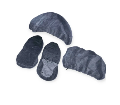 чехлы салона универс. "меховые" овчина темно-серая  №8