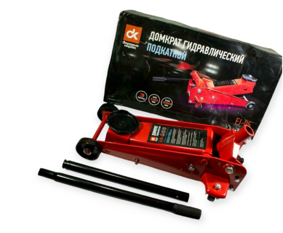 домкрат гидравл. подкатной 3 Т  130-490мм 30кг  (коробка) Dk