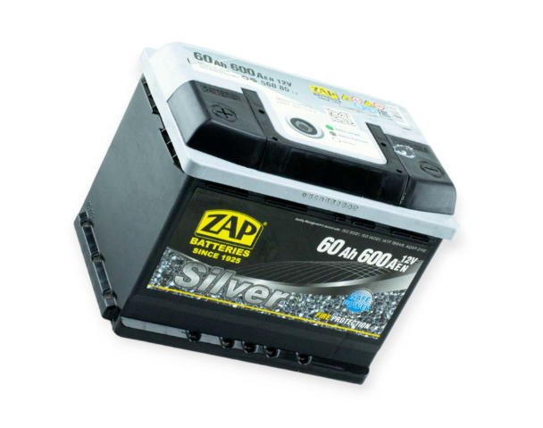 Аккумулятор ZAP  60Ач 600А Silver (L2) (1)