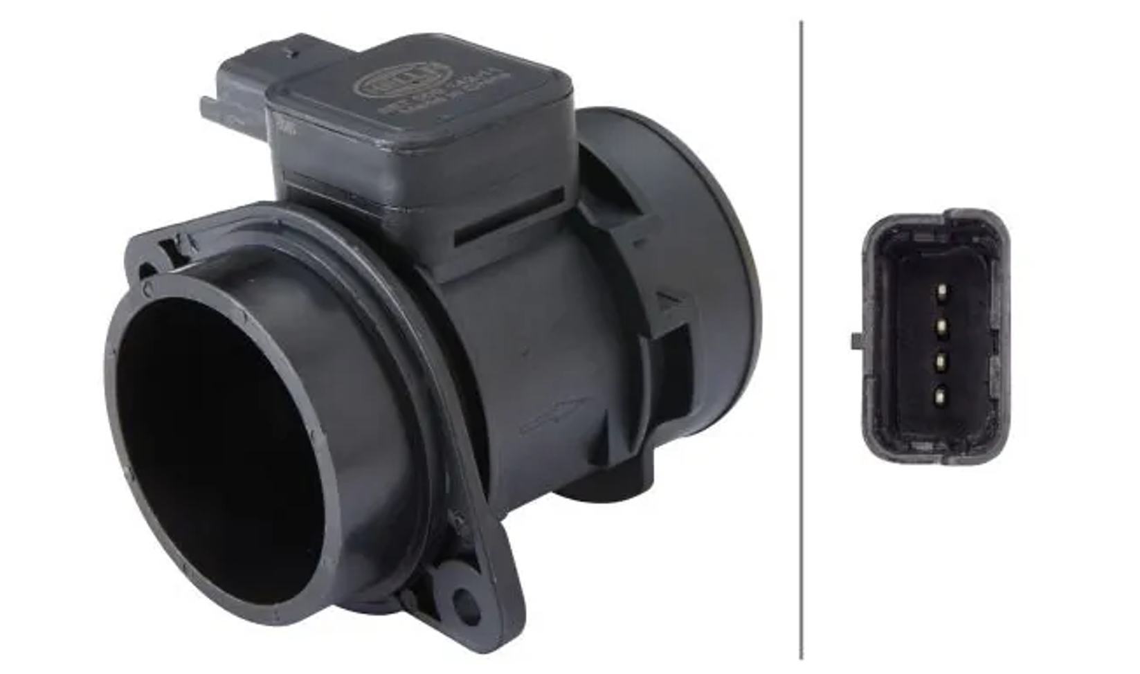 расходомер воздуха  Ford Fiesta, Citroen Nemo 1.4D 01->  (HELLA)