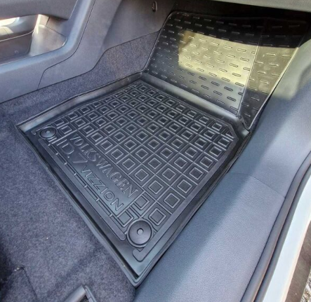 коврики салона VW ID.7 Vision Mod борт 2,5см, с перемычкой  "под заказ" 12135 - зображення 2