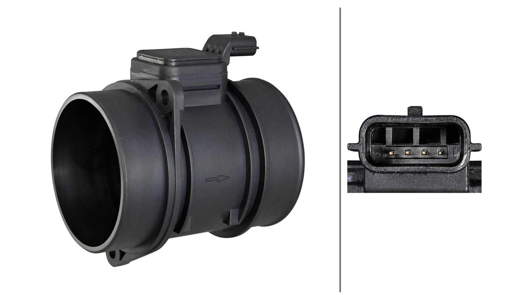 расходомер воздуха Opel Movano, Renault Master 2.3 Cdti 10->  (HELLA)