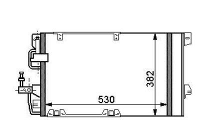 Радиатор кондиционера