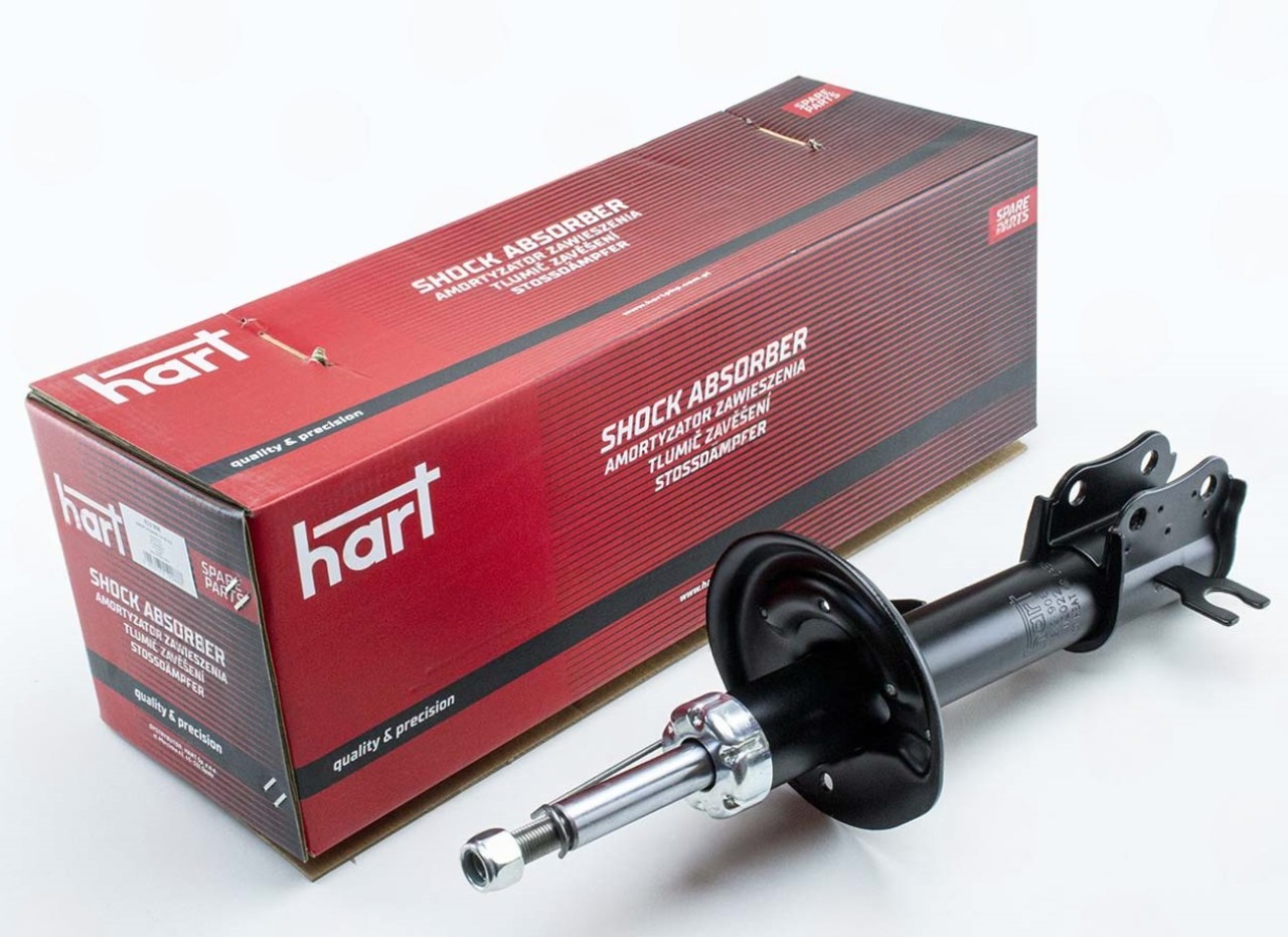 амортизатор пер. Chevrolet Spark 10-> левый L  (HART)
