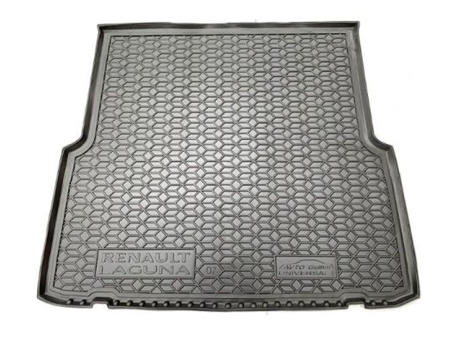 коврик багажника Renault Laguna III 2007-> универсал, с ушами