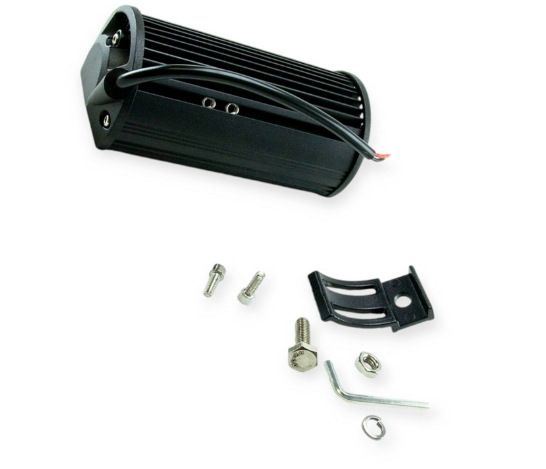 фара дополнительная LED  прямоуг. 170х75х70 (Д/В/Ш) 36W S дальний СREE 4D-36W/S - зображення 2