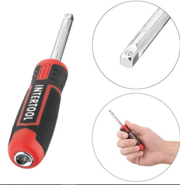 набор инструмента 1/2",1/4"  111 шт  с битами  Storm ET-8111 - зображення 5