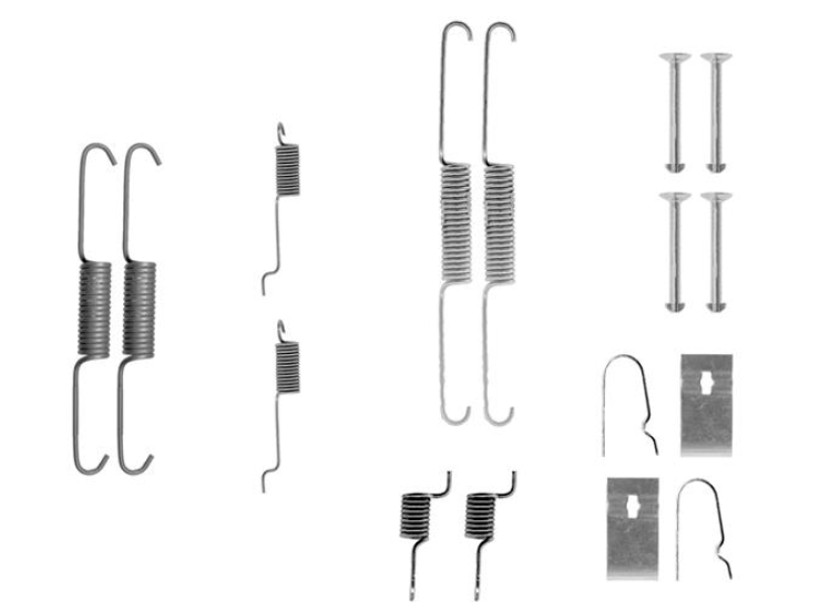 Гальмівні аксесуари (Монтажний комп-кт колодки)