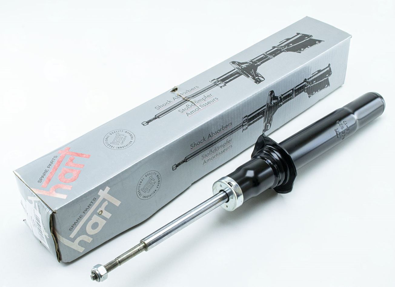 амортизатор пер. Mitsubishi Galant (92-00)  (HART)