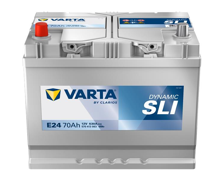 Аккумулятор VARTA BLUE DYNAMIC 70Ah, EN 630, левый "+" 261x175x220 (ДхШхВ) | 6СТ-70 Аз (E24)