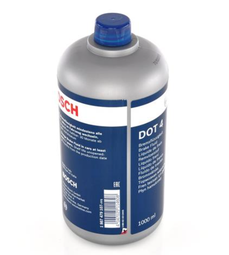 Гальмівна рідина BOSCH / DOT4 / 1 л. /
