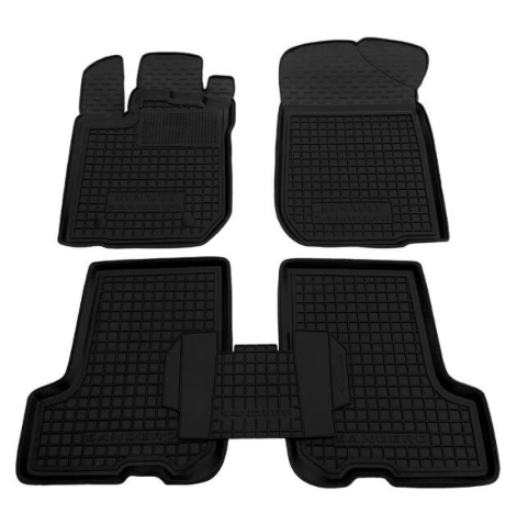 коврики салона Renault Logan 2013->, Sandero 13->  борт 2,5см, с перемычкой