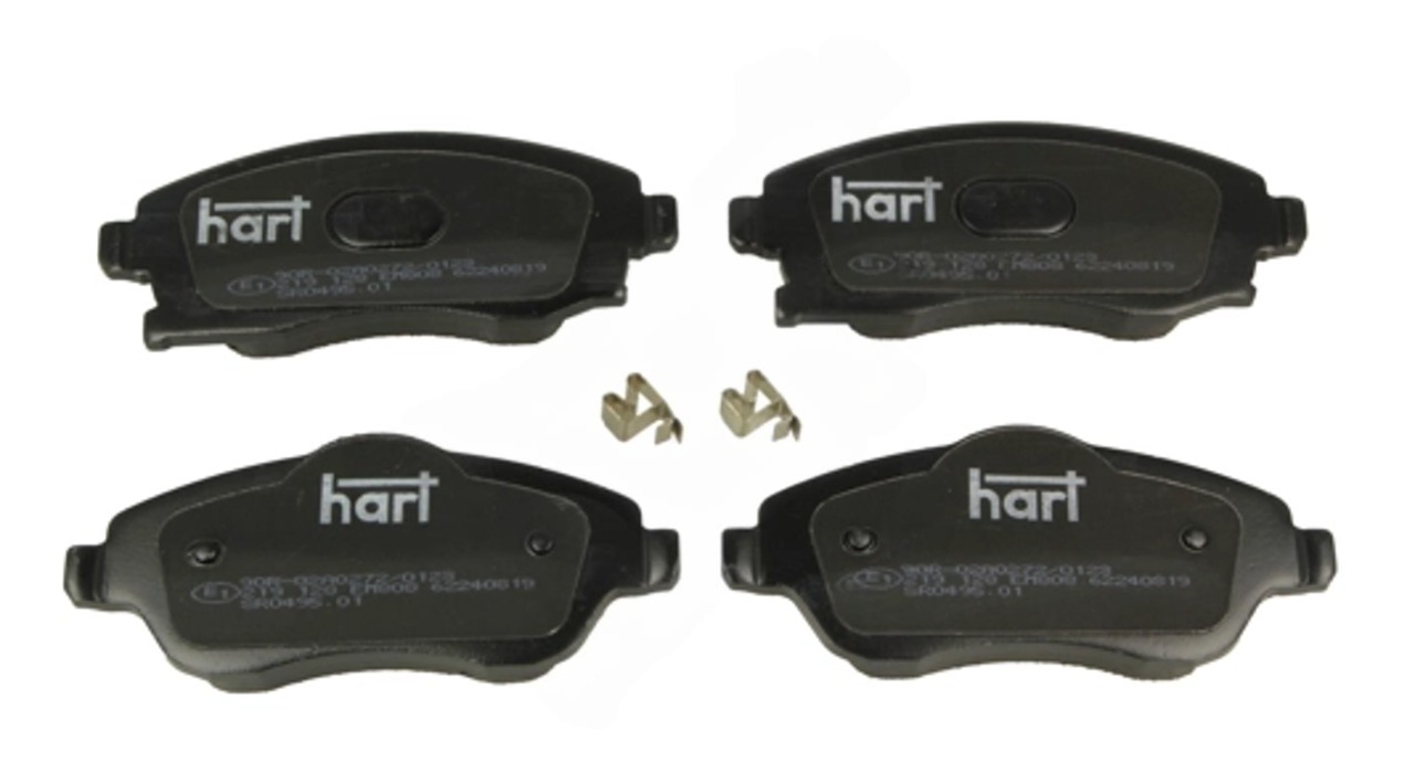 колод.торм. пер. Opel Combo 01->  (HART)