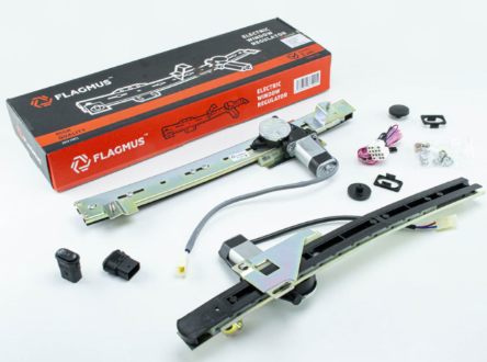 стеклопод.2109-15 передний электр.реечный (лев+прав) с моторами FLAGMUS