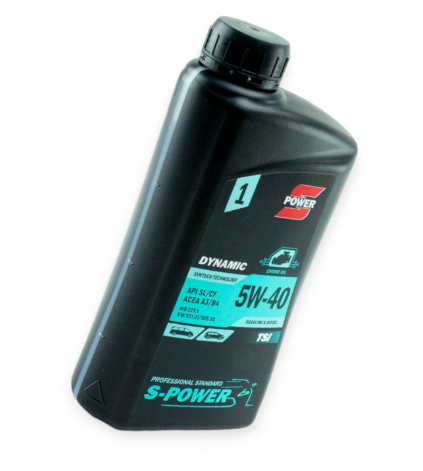 масло S-Power 5W-40 Dynamic TSi SL/CF (1л)