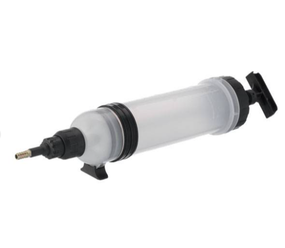 шприц для технических жидкостей 1500мл, с комплектом насадок AT-3073 - зображення 2