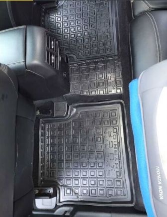 коврики салона Ford Kuga/Escape Hybrid 2019-> MOD борт 2,5см, с перемычкой 12044 - зображення 4