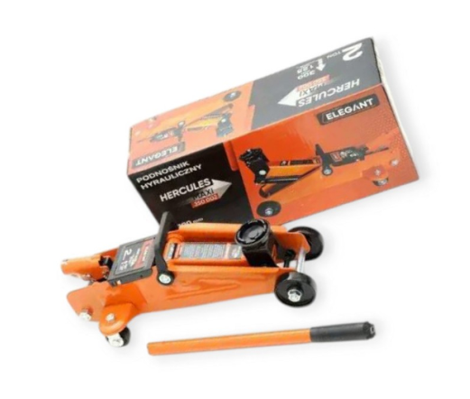 домкрат гидравл. подкатной 2 Т  125-300мм 6,0кг  (коробка) Elegant