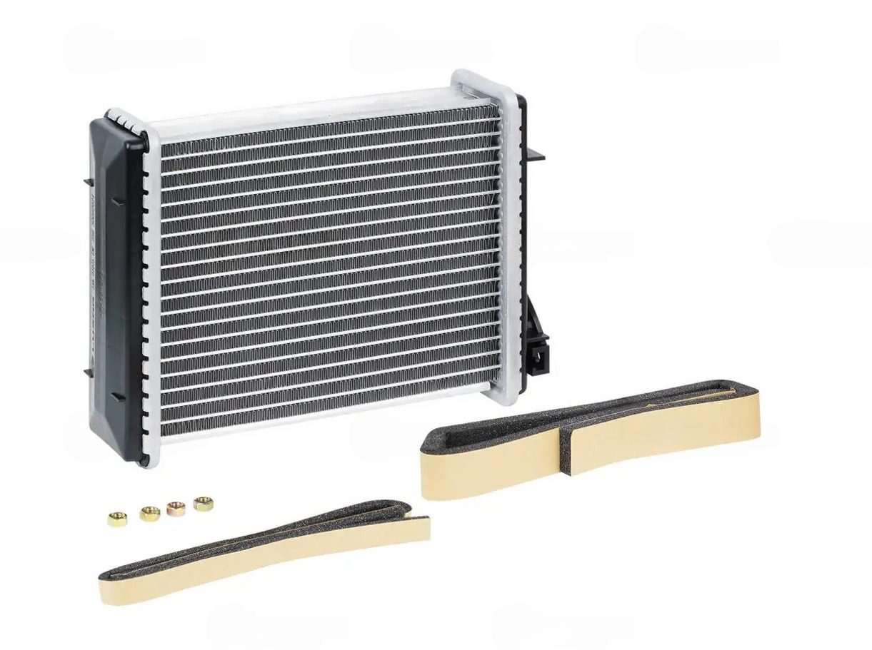 радиатор печки 2101 (алюмин-паяный) LUZAR-Comfort