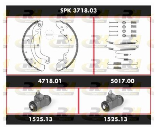 Гальмівний комплект (Барабанний гальмівний механізм)