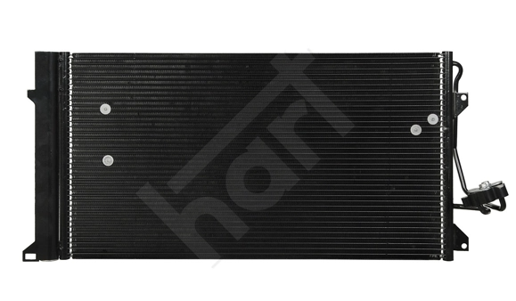 радиатор кондиционера VW Touareg, Audi Q7, Porsche Cayenne 02->  (HART)