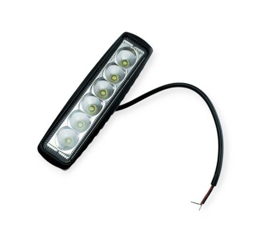 фара дополнительная LED  прямоуг. 159,8x54,2 (Д/В/Ш) 18W широкий луч DK B2-18W-A FL - зображення 1