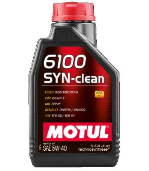 масло Motul 5W-40 6100 Syn-Clean (1л)
