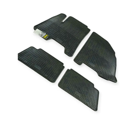 коврики салона Chevrolet Aveo, Lacetti, Vida, Gentra  борт 1см, евроклетка Polytep