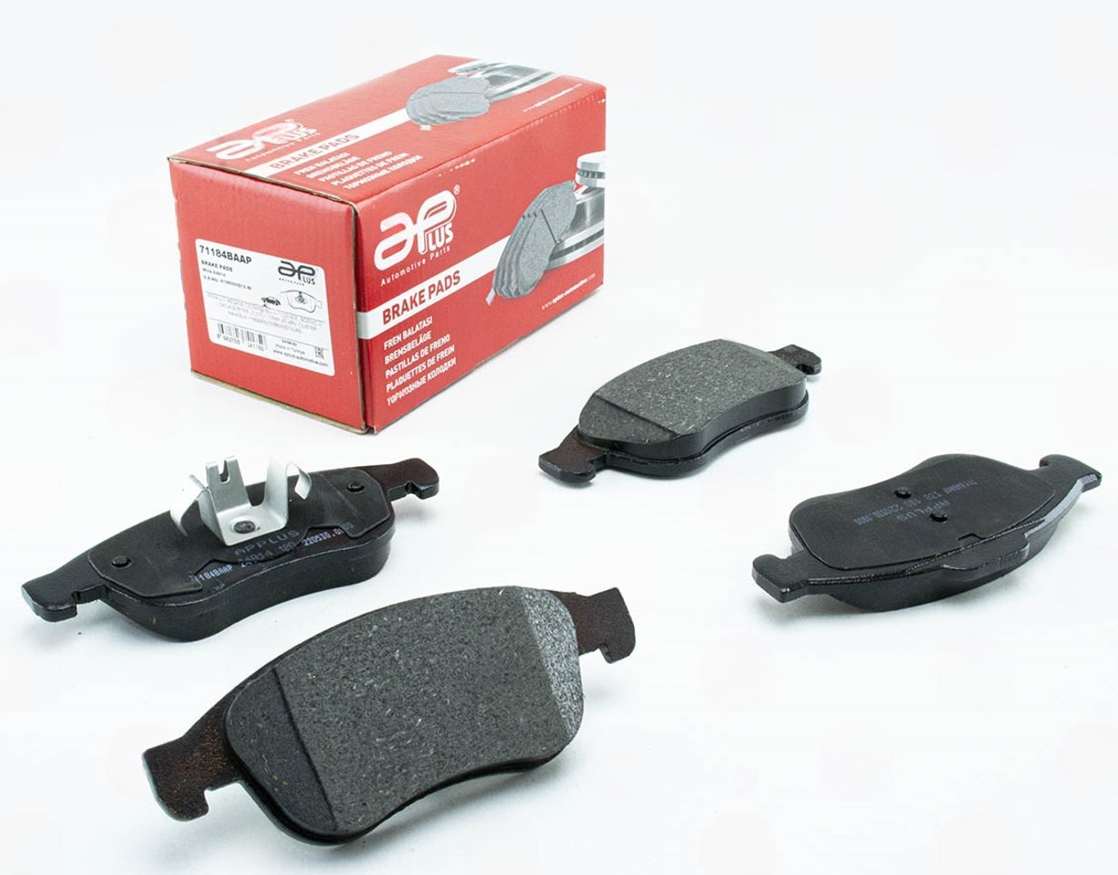 колод.торм. пер. Renault Megane III, Logan, Fluence, Dokker 08->  (APLUS)