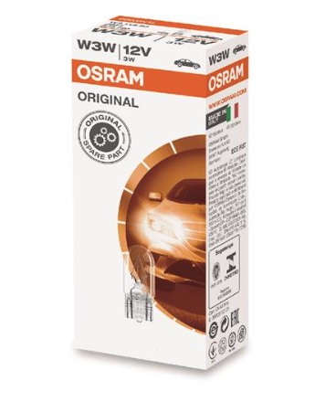лампа БЦ 12V 3W W2.1х9.5d OSRAM