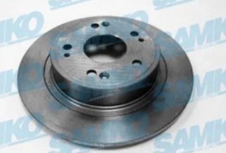 диск тормозной зад. Honda Accord 08-> (d282x9mm)  (LPR-Samko)