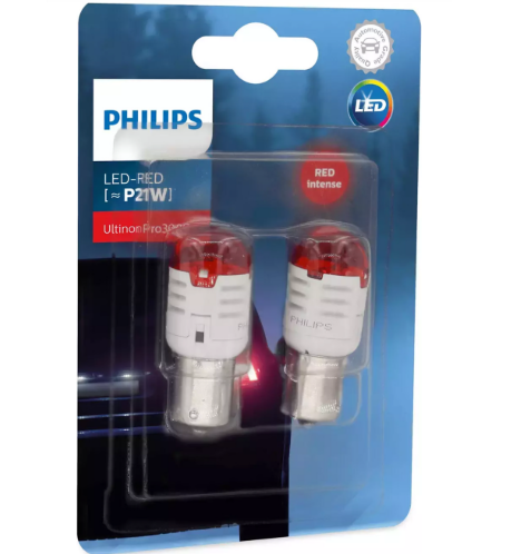 Лампа светодиодная А 12-21 RED PHILIPS Led Ultinon Pro 3000
