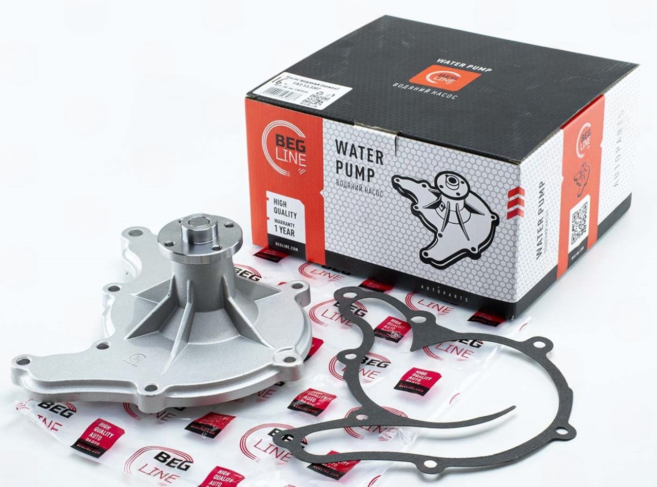 помпа ГАЗ-53 алюмин. (BEG-LINE)